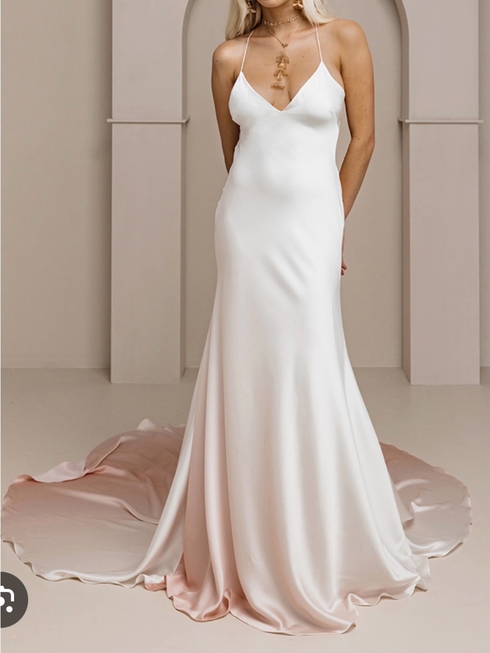 Rue De Seine Palm Haze Wedding Dress
